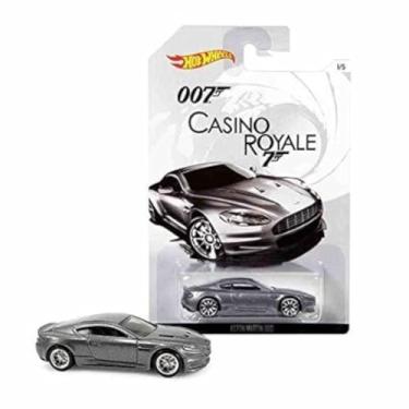 Imagem de Hot Wheels, 2015 Exclusive James Bond 007, Casino Royale Aston Martin DBS Silver 1/5
