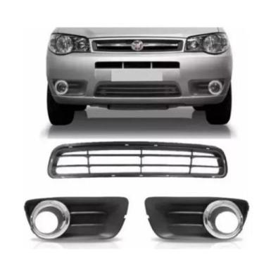 Imagem de Grade Central Parachoque Palio Economy 2010 11 12 - 67781