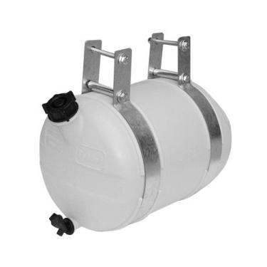 Imagem de Barrica D'água Plástica 16 Litros Completa Branca - Fabbof