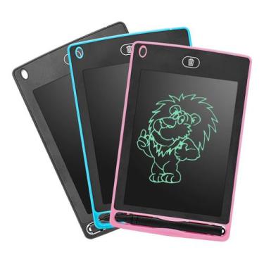 Imagem de Lousa Mágica Educativa Tablet Infantil Escrever E Desenhar - Bruartt