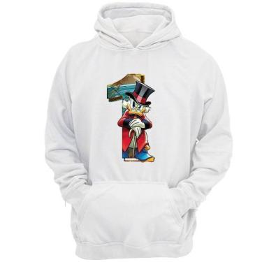 Imagem de Casaco De Frio personalizado estmpa Tio Patinhas Blusa Moletom - Jk, B