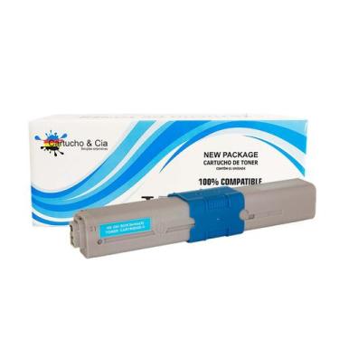 Imagem de Toner Comp 469706 469703 Ciano C310 MC351 MC361 2K - Cartucho & Cia