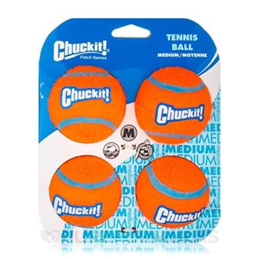 Imagem de Bola Chuckit Tennis 4Un Tamanho para Cães Chuckit para Cães, Medio