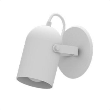Imagem de Arandela De Parede Moderna Taschibra Bell Mini Bivolt Branco