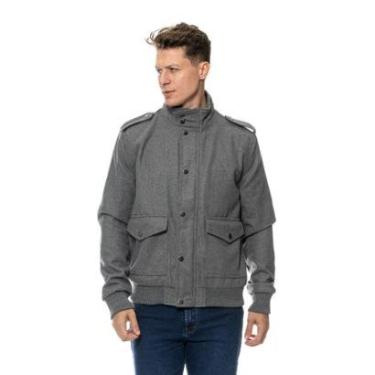 Imagem de Jaqueta Masculina de Lã Batida Crocker - 49605-Masculino