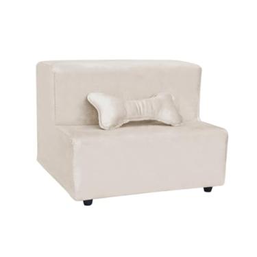 Imagem de Escadas Escadinha Pet 2 Degraus Rampa para Gato e Cachorro(Bege)