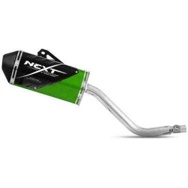 Imagem de Ponteira Esportiva Moto Pro Tork Next Xtz 125 2002 Até 2016, VERDE, Ún