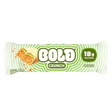 Imagem de Barra de Proteína Bold Crunch Sabor Pistache 18g de Proteína 60g