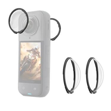 Imagem de MIRISPO Protetores de lente de vidro premium para Insta360 X5