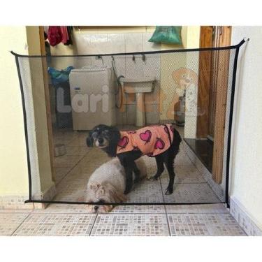 Imagem de Cerca Tela para Cachorros Cães Pet Divisoria de Ambientes para Portas 