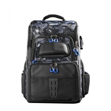Imagem de Mochila de Pesca Marine Sports M-MP20C 45x30x25cm Com Caixas 5 Compartimentos