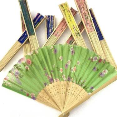 Imagem de Leque Madeira Oriental Dança Kung Fu Tai Chi Chuan Sortido - Home Good