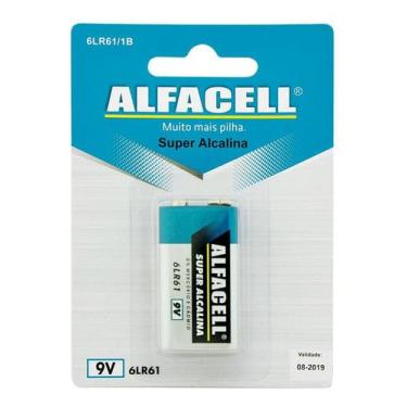 Imagem de Pilha Bateria Super Alcalina 9v