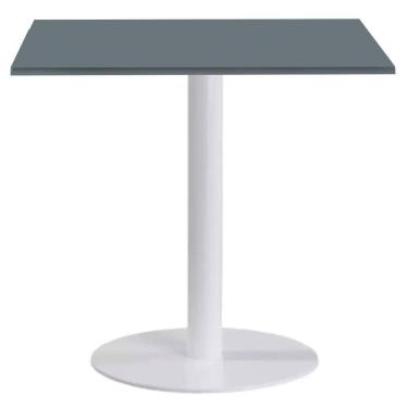 Imagem de Mesa Pisa Beta Fratini Disco Redondo Branco Tampo MDP