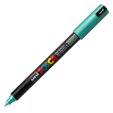 Imagem de Caneta Posca PC 1MR verde metálico Uni Ball