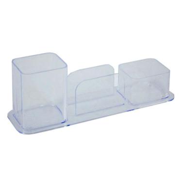 Imagem de Porta lembrete/lápis/clips cristal 3031.H Dello