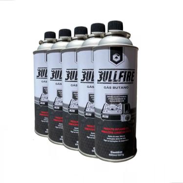 Imagem de 05 Refil Recarga Maçarico Camping Isqueiro Fogão