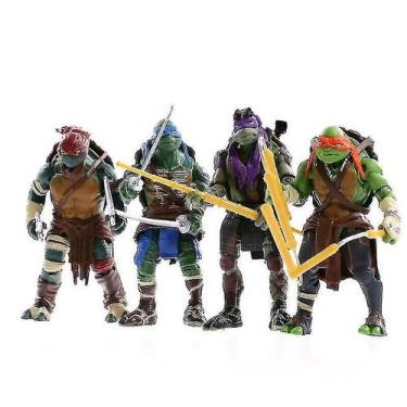 Imagem de A versão cinematográfica de 4 Teenage Mutant Ninja Turtles Toys-hh - M