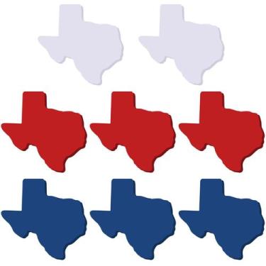 Imagem de Sticky Notes Gilprop Texas Shape 8 almofadas, 240 folhas, vermelho, az