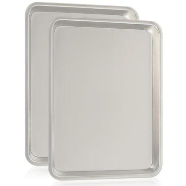 Imagem de Conjunto de assadeiras e panelas Umite Chef Natural Aluminium 33x24cm,
