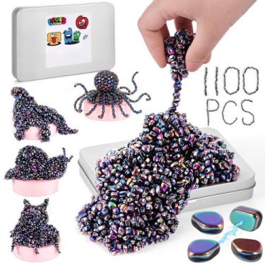 Imagem de Brinquedos de mesa Fidget Magnetic Beads LoveStown Ferrite Putty 1100 