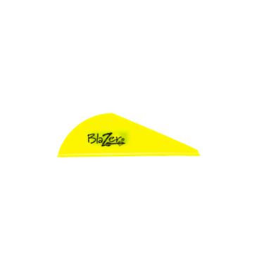 Imagem de Bohning Blazer Vane (pacote com 36), amarelo neon, 5 cm