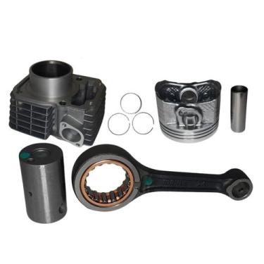 Imagem de Kit Cilindro+Kit Biela Honda Cg Cargo 125i 2017 A 2022 Mahle - MAHLE-M