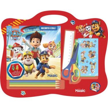 Imagem de Livro - Patrulha Canina - Recorte e Cole