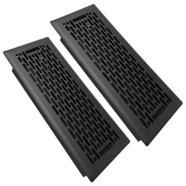 Imagem de Ventiladores de piso SANYCASA 10x30cm, pacote com 2 unidades, aço de f