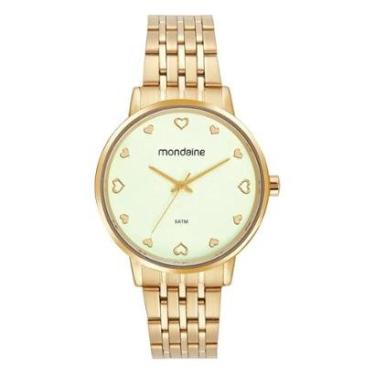 Imagem de Relógio Mondaine Feminino Love Dourado 32717LPMVDE3-Feminino