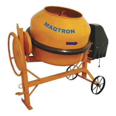 Imagem de Betoneira Extra Forte 400 Litros Maqtron Com Motor 2cv Trifásico