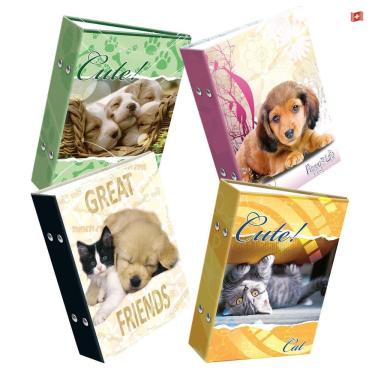 Imagem de 4 Albuns Fotograficos 10X15/120 Fotos Pet Cachorro Puppy Dog