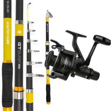Imagem de Kit Pesc Anti Cabeleira Molinete Shimano IX Vara Telescópica