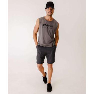 Imagem de Bermuda Masculina Moletinho MR-45024 - MARISA, G, Chumbo