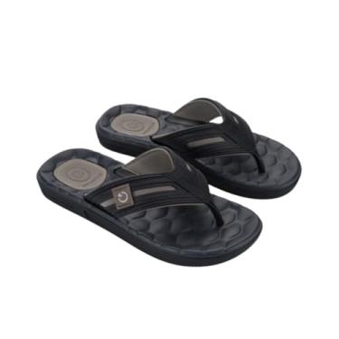 Imagem de Chinelo Masculino Leve com Amortecedor e Sola Antiderrapante (Azul Basalto, BR, Adulto, Numérico, 37)