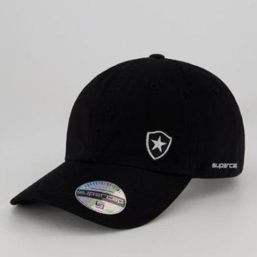 Imagem de Boné Botafogo Bordado Preto-Unissex