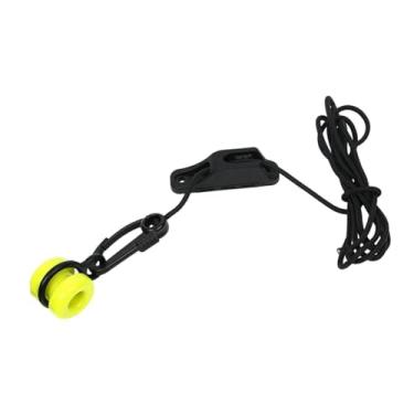 Imagem de harayaa Kit de Recuperação de Peso para Downrigger, Suprimentos de Pesca, Corda de 87 polegadas, Alta Resistência, Fácil Recolhimento, Instalação e Manuseio, Preto