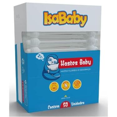 Imagem de Haste Flexivel Blue Comfort Baby Isababy 50 Unidades