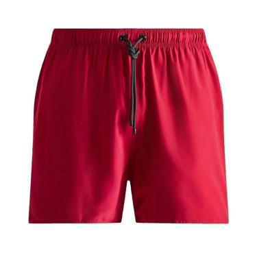Imagem de Short de Praia Reserva Bermuda Básica Lisa Masculina Red-Masculino