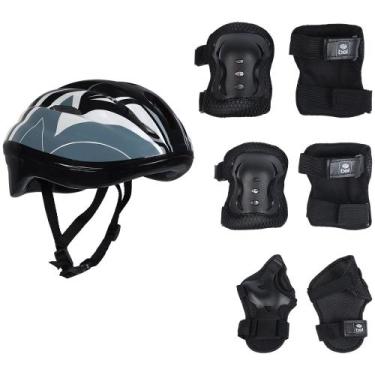 Imagem de Kit Proteção Radical Completo Preto Bel, Preto, M, M