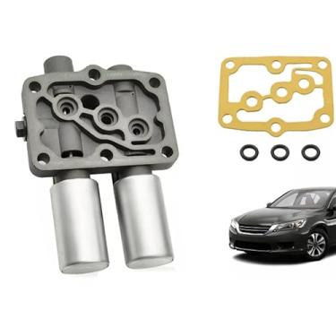 Imagem de Guiyint Válvula solenoide de câmbio linear duplo - Substituição para Honda Accord, Odyssey, Acura TL 28250-P6H-024 - Ajuste direto OEM