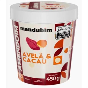 Imagem de Pasta de Amendoim Avelâ e Cacau 450G Mandubim