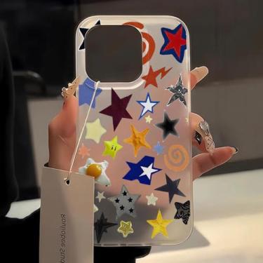 Imagem de Capa de celular fofa em formato de coração para iPhone 16 Pro, iPhone 13, 11, 12, 14, 15 Pro Max Plus, 13, 12 Mini, capa protetora transparente à prova de choque, transparente AS32, para iPhone 15 Pr