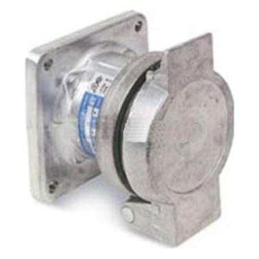 Imagem de Crouse-Hinds AR342 3 fios/4 polos, Arktite, caixa de receptáculo de quebra de circuito resistente de 30 Amp