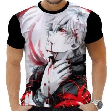 Imagem de Camiseta Camisa Personalizada Anime Clássico Tokyo Ghoul 04 - Zahir St