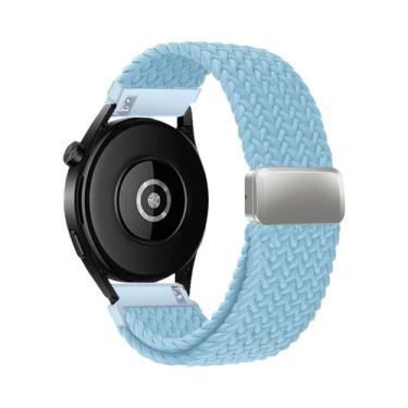 Imagem de Pulseira De Relógio Garmin Laço Trançado Elástico Com Fecho Magnético 