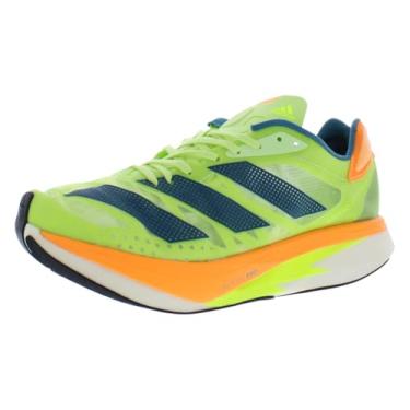Imagem de adidas T nis de corrida Adizero Adios Pro 2, Lim o pulso/azul-petr leo/laranja flash, 36 BR
