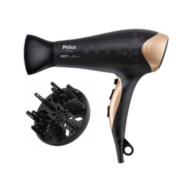 Imagem de Secador de Cabelo Philco PSC2450 Preto Bivolt, Preto, Bivolt