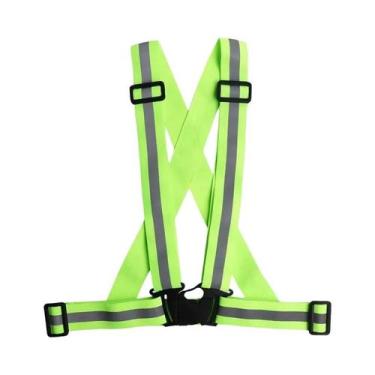 Imagem de Colete De Segurança Refletivo Ajustável E Leve Para Ciclismo, Impermeá