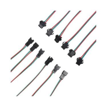 Imagem de Cabos Conectores De Extensão Para Fita De LED, 6 Pares, 150MM, 2.54mm,